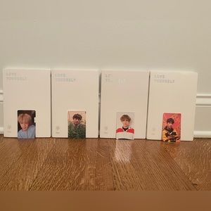 BTS Love Yourself: Her Albums - Versions L, O, V, & E